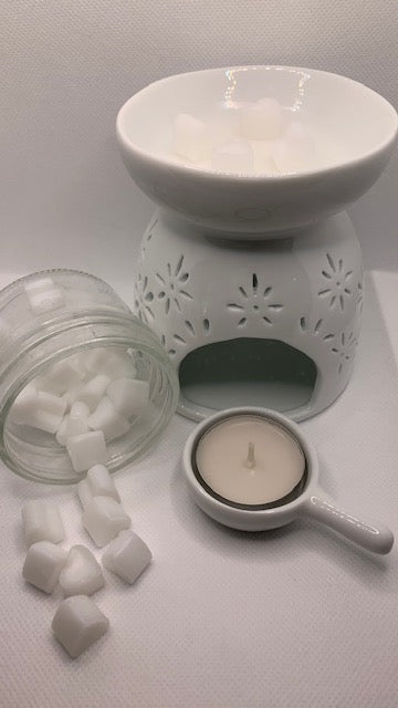 Wax Burner Set (also comes with color-tip matchsticks mini bottle) Please choose color-tip mini bottle from the Catalog. Random color will be sent.